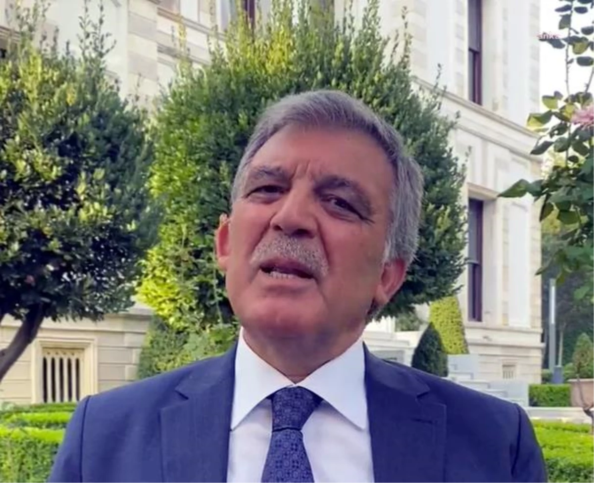 Abdullah Gül\'den İmamoğlu Tepkisi: "Mahkeme Kararı Sadece İmamoğlu\'na Değil Türkiye\'ye Karşı Yapılan Büyük Bir Haksızlıktır.