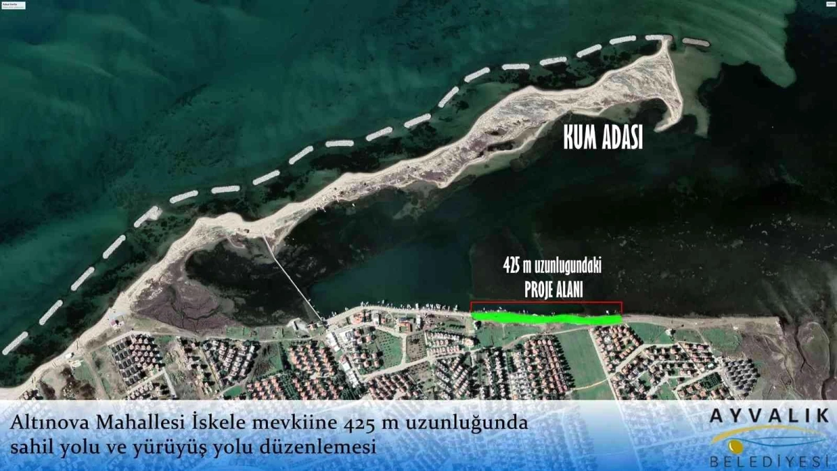 Altınova yeni sahil bandıyla cazibe merkezi oluyor