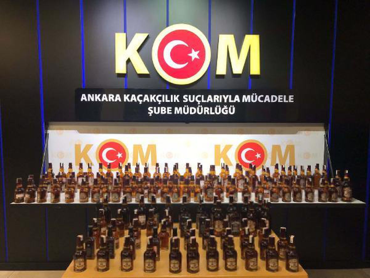 Ankara\'da \'sahte içki\' operasyonu: 7 gözaltı