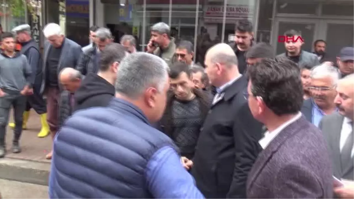 BAKAN SOYLU, SEL BÖLGESİNDE