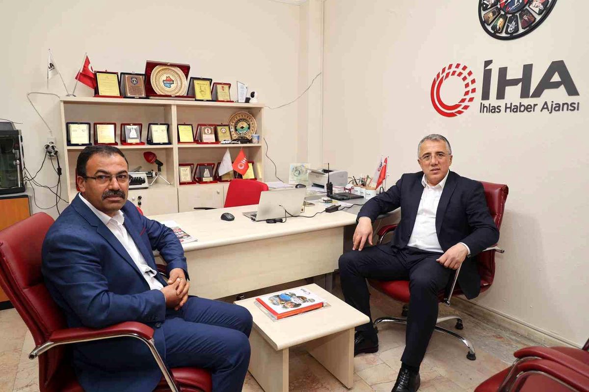 Başkan Savran\'dan İHA\'ya ziyaret