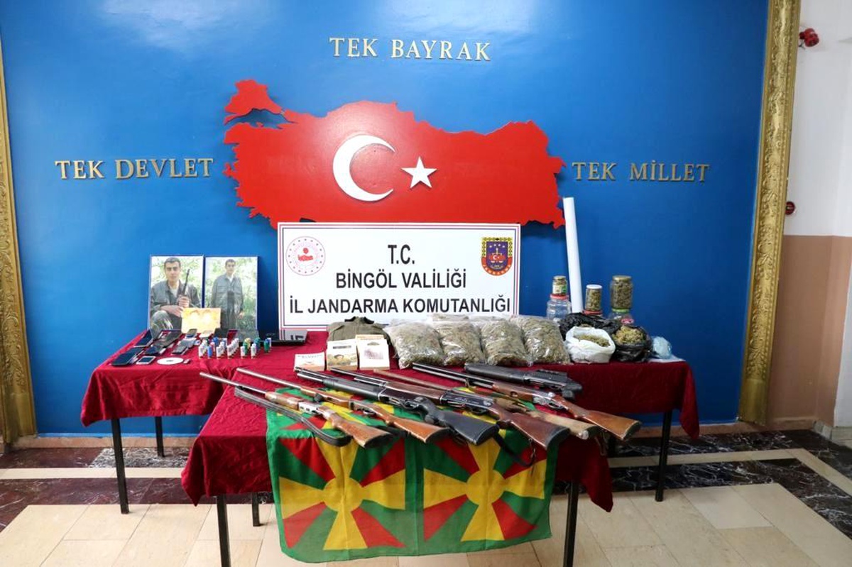Bingöl merkezli 2 ilde PKK/KCK operasyonu