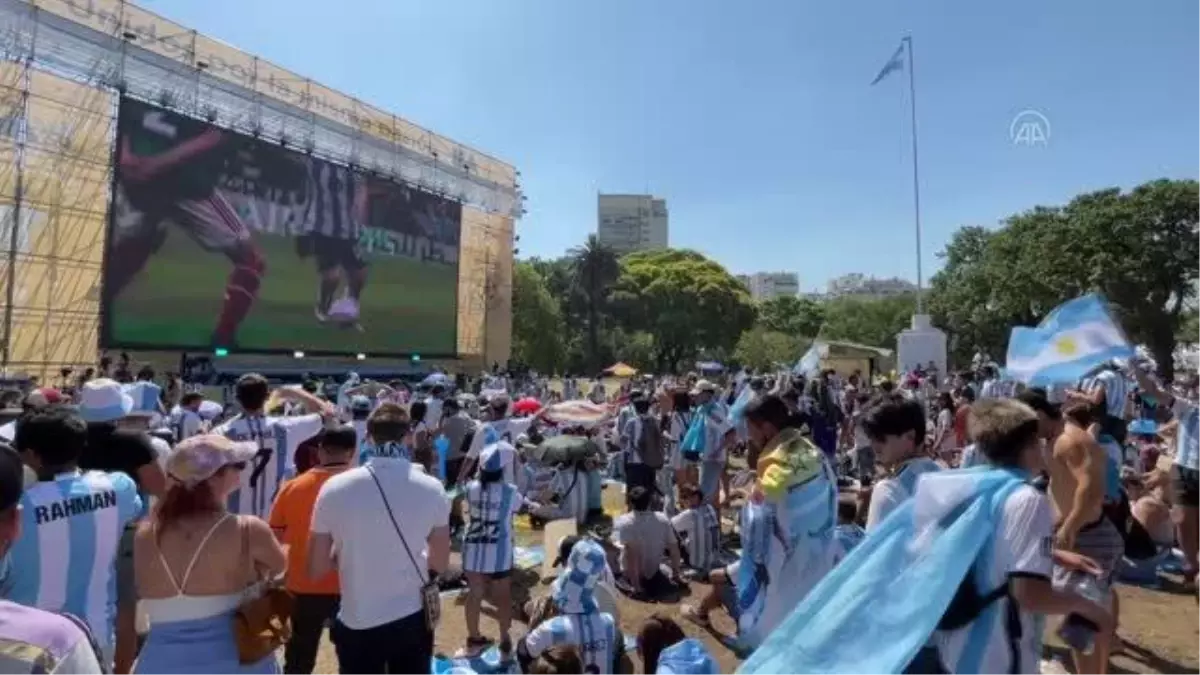 BUENOS AIRES - Arjantin'in 2022 Dünya Kupası'ndaki başarısı ülkede coşkuyla kutlandı