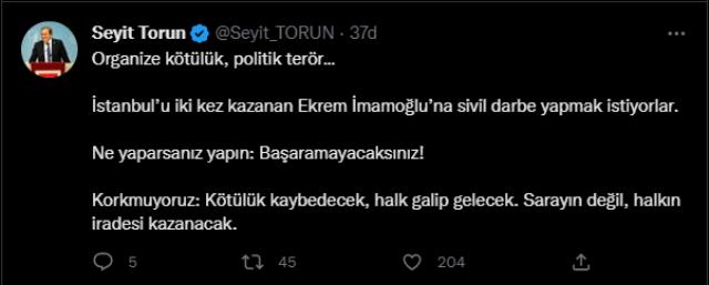 Ekrem İmamoğlu'na hapis cezası verildi! Tepkiler ardı ardına geldi Ekrem İmamoğlu'na hapis cezası verildi! Tepkiler ardı ardına geldi