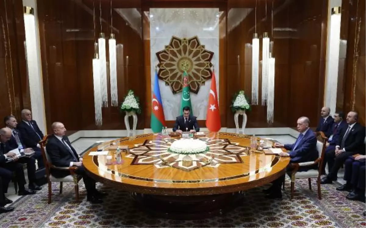 Erdoğan: Türkmen gazının Batı pazarlarına nakline başlamamız gerekiyor