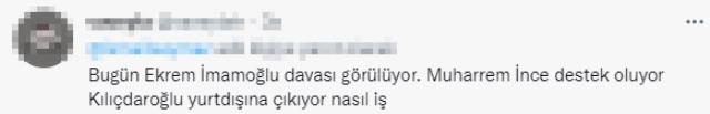 İmamoğlu'nun yargılandığı gün Almanya'ya giden CHP lideri Kılıçdaroğlu eleştirilerin hedefi oldu İmamoğlu'nun yargılandığı gün Almanya'ya giden CHP lideri Kılıçdaroğlu eleştirilerin hedefi oldu