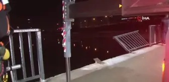 Kontrolden çıkan otomobil çaya uçtu: 1 ölü, 3 yaralı