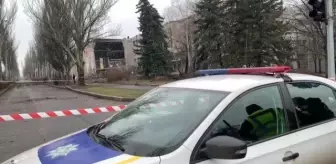 Kramatorsk'ta bulunan üniversite binasına roketli saldırı