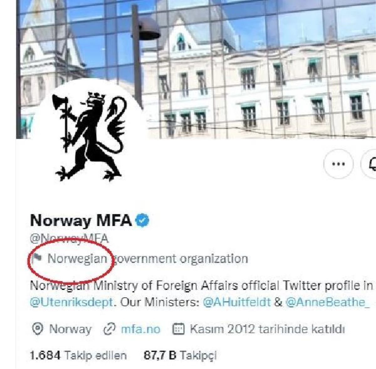 Norveç\'in talebi üzerine Twitter \'Nijerya\' hatasını düzeltti