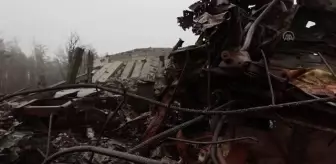 Rus güçlerine ait mühimmat deposu Ukrayna ordusunca imha edildi