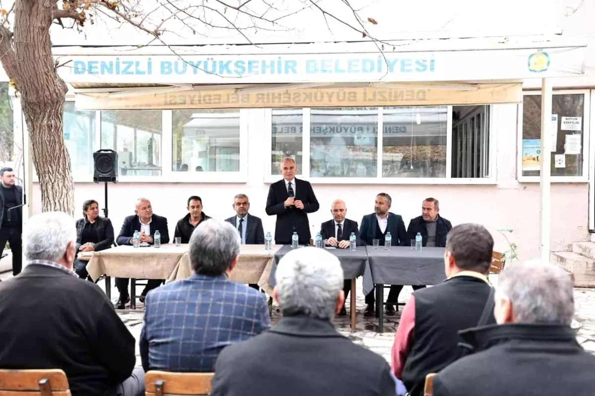 Sarayköylülerin çözülemeyen sorunlarına Büyükşehir kulak verdi