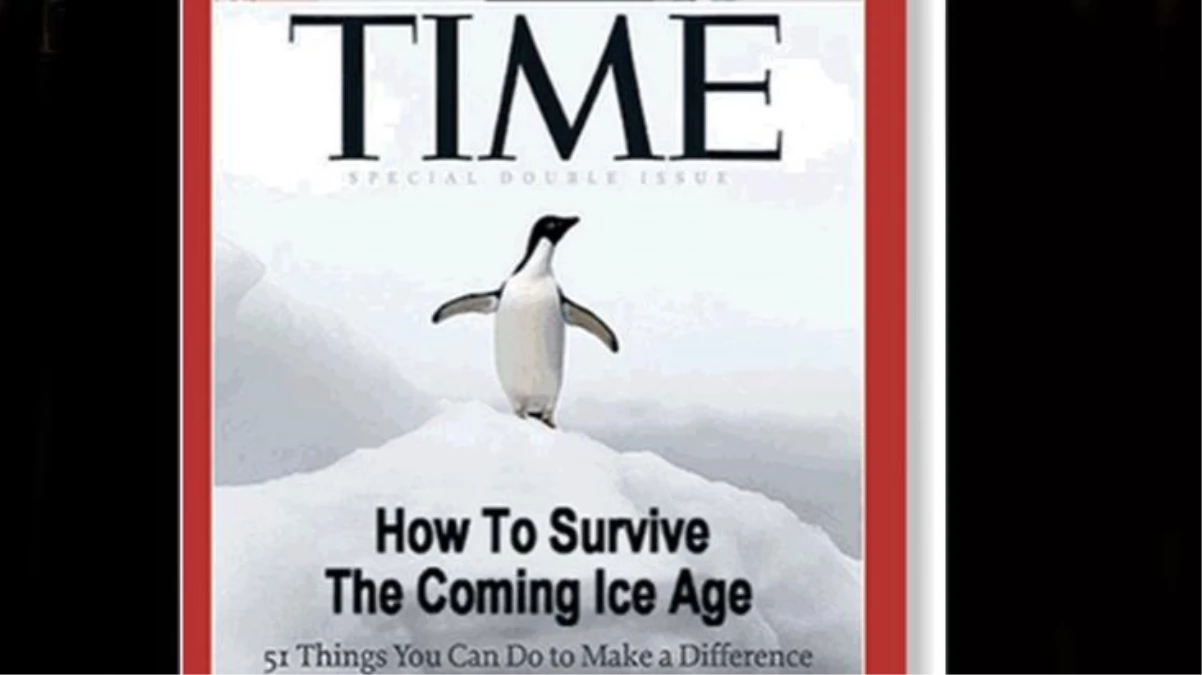 Time Dergisi 1977 yılındaki Nisan ayı kapağında buzul çağının geldiği uyarısında bulunduğu iddiası yanlış