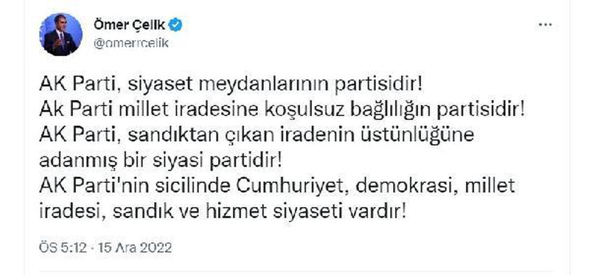 AK Parti Sözcüsü Çelik, İBB Başkanı İmamoğlu hakkındaki mahkumiyet kararını değerlendirdi Açıklaması