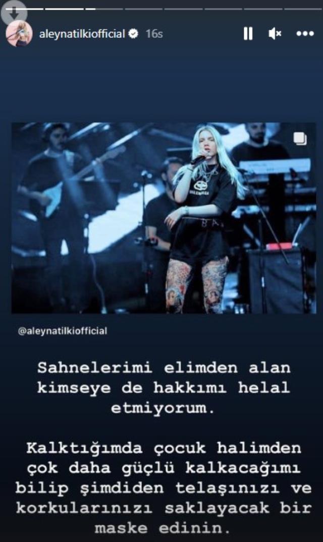 Aleyna Tilki'den sevenlerine kötü haberi: Ses tellerim yırtıldı, bir süre şarkı söyleyemeyeceğim