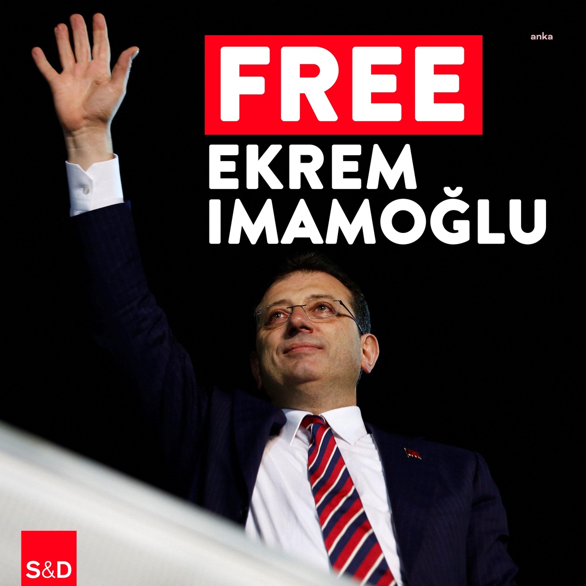 AP Sosyalistler ve Demokratların İlerici İttifakı: "Yoldaş Ekrem İmamoğlu ile Tam Dayanışma İçindeyiz"