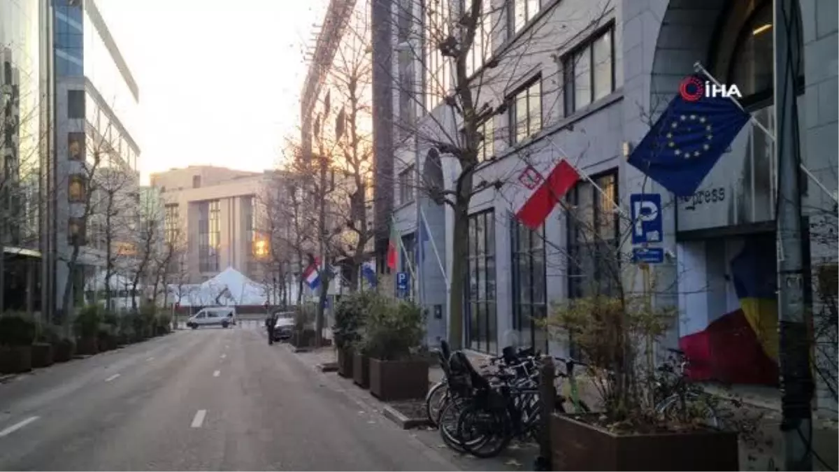 Brüksel'de AB Liderler Zirvesi nedeniyle güvenlik önlemleri sıkılaştırıldı