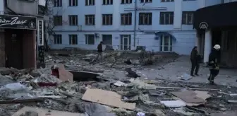 Donetsk bölgesine düzenlenen saldırıda çok sayıda bina hasar gördü