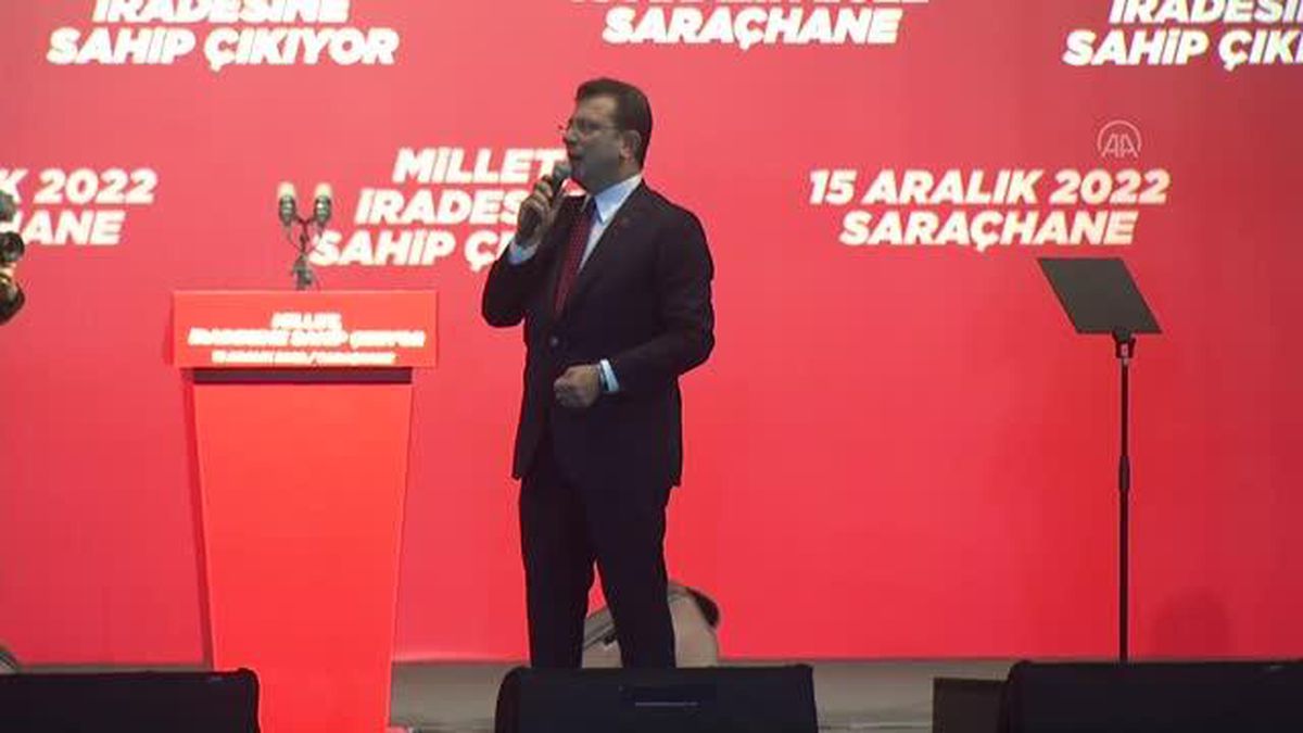 Saraçhane'de 'Millet, iradesine sahip çıkıyor' mitingi düzenlendi