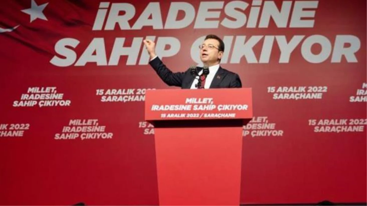 Muhalefet liderleri eşlik etti! Ekrem İmamoğlu dikkat çeken ifadeler kullandı: Türkiye bir yol ayrımındadır