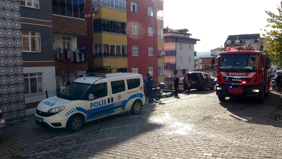 Ordu\'da tencere yangını paniğe neden oldu