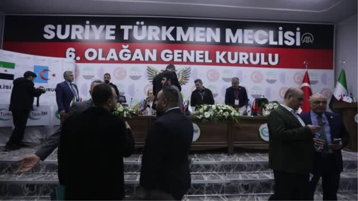 Suriye Türkmen Meclisinin Başkanlığına Muhammed Türkhan seçildi