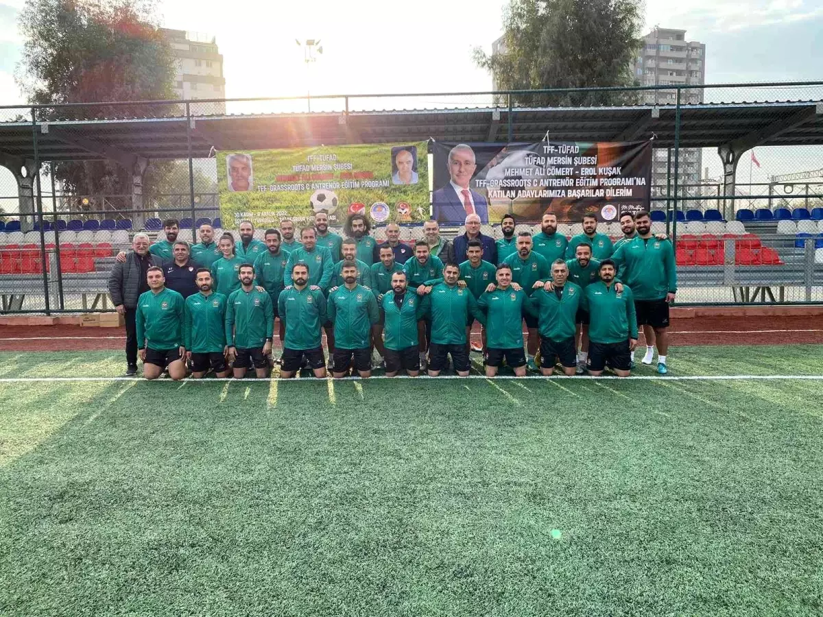 TFF Grassroots C Antrenör Eğitim Programı, Mersin\'de sona erdi