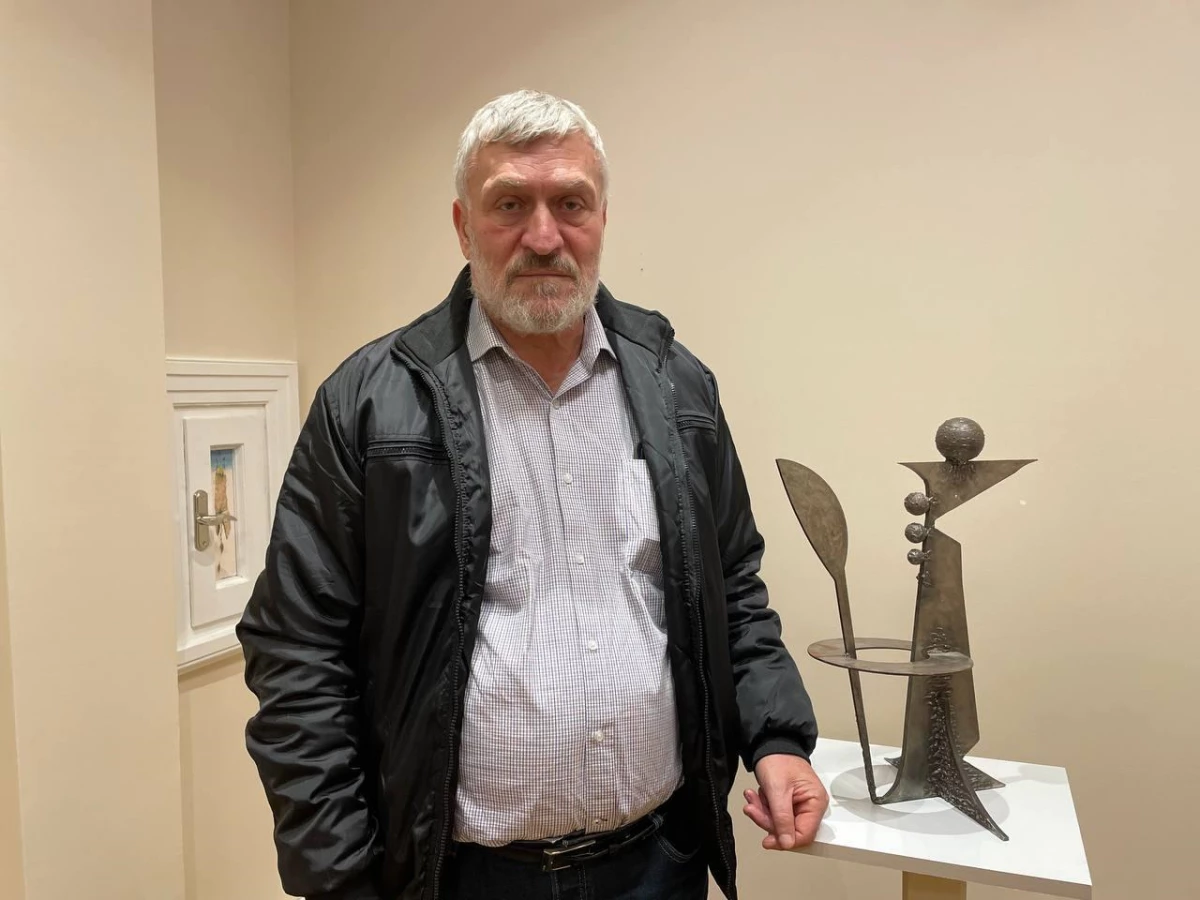 Arnavut sanatçı Xhelil Rufati\'nin "Ilirikum" adlı heykel sergisi açıldı
