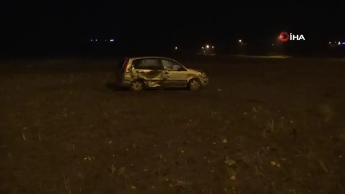 Batman'da direksiyon hakimiyetini kaybeden otomobil sürücüsü tarlaya girdi