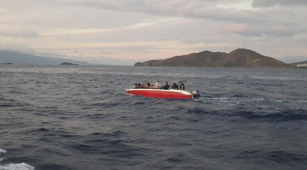 Bodrum açıklarında 39 düzensiz göçmen yakalandı
