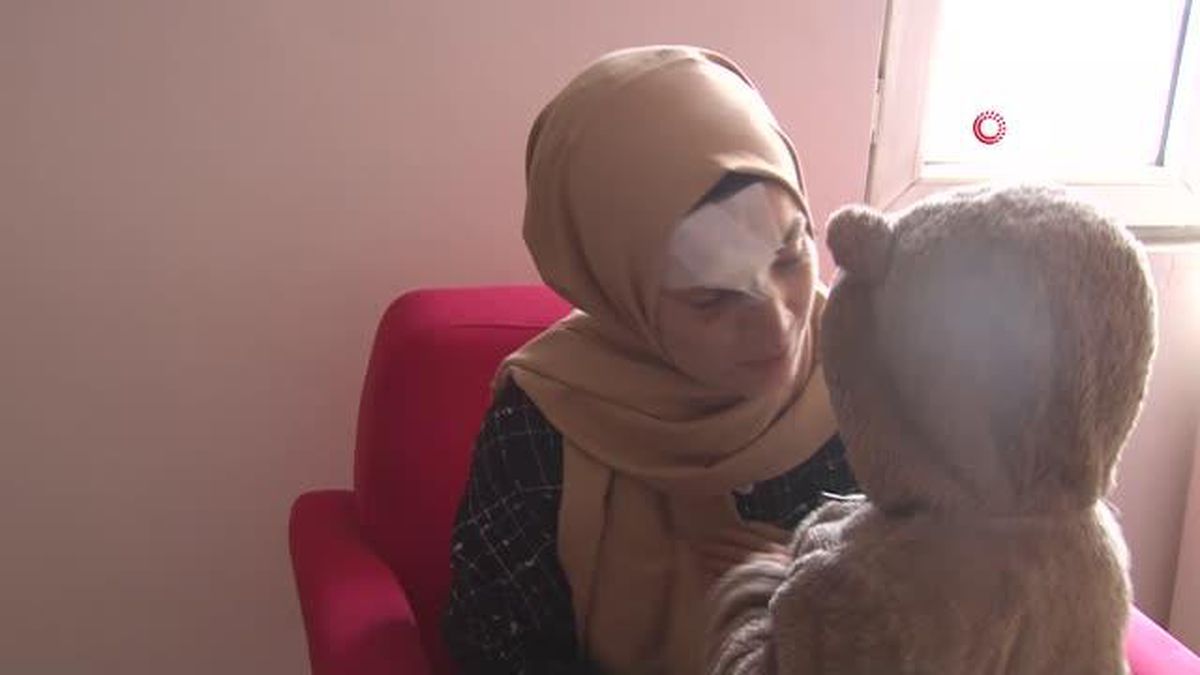 Kocası darp edilen kadına, 8 dikiş atıldı