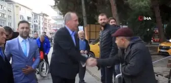 Muharrem İnce Kula'da esnaf ziyareti yaptı