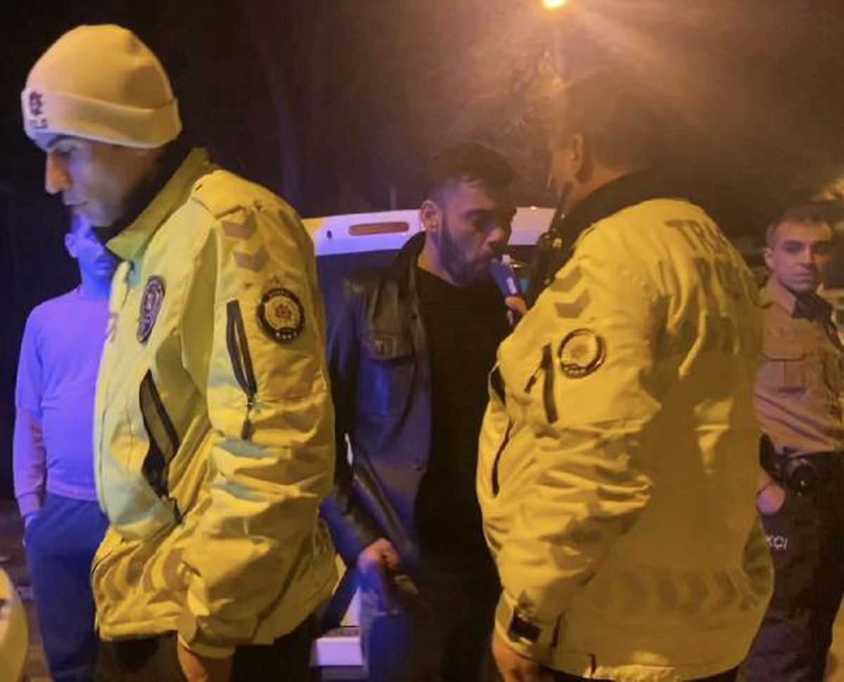 15 km\'lik takiple yakalanan ehliyetsiz ve alkollü sürücü: Bizi yaktınız memur bey
