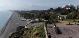 Antalya'da Aralık ayında deniz keyfi