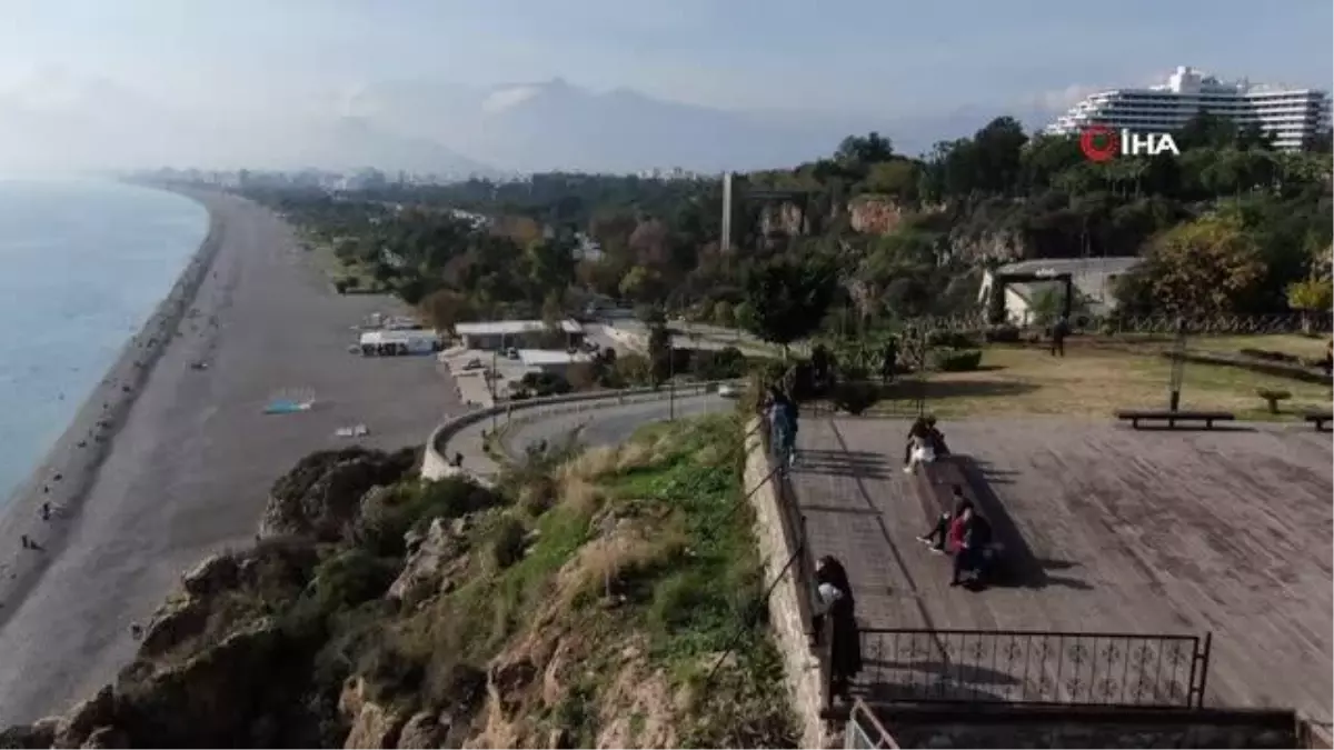 Antalya'da Aralık ayında deniz keyfi