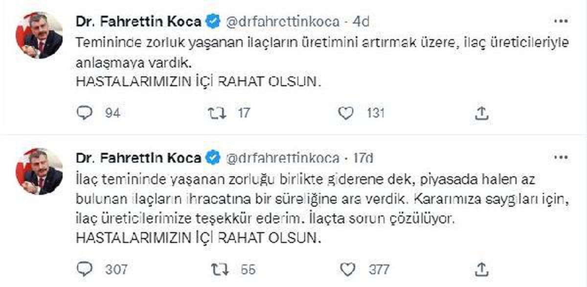 Bakan Koca: İlaç üreticileriyle anlaşmaya vardık (2)