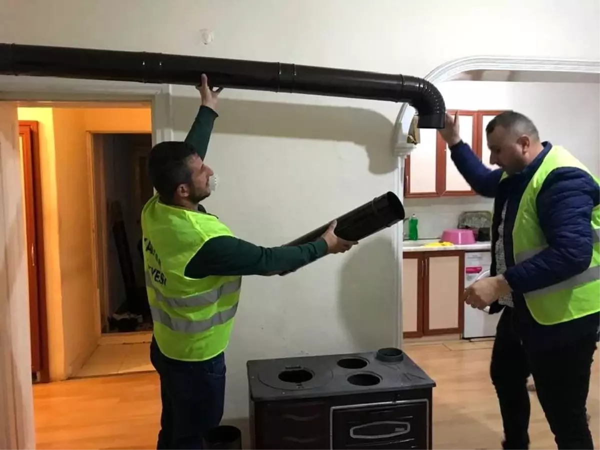 İlkadım\'dan soba yardımı