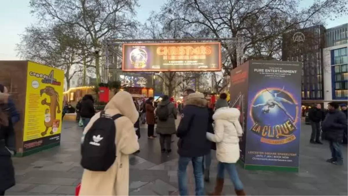 İngiltere'de Noel pazarları kuruldu