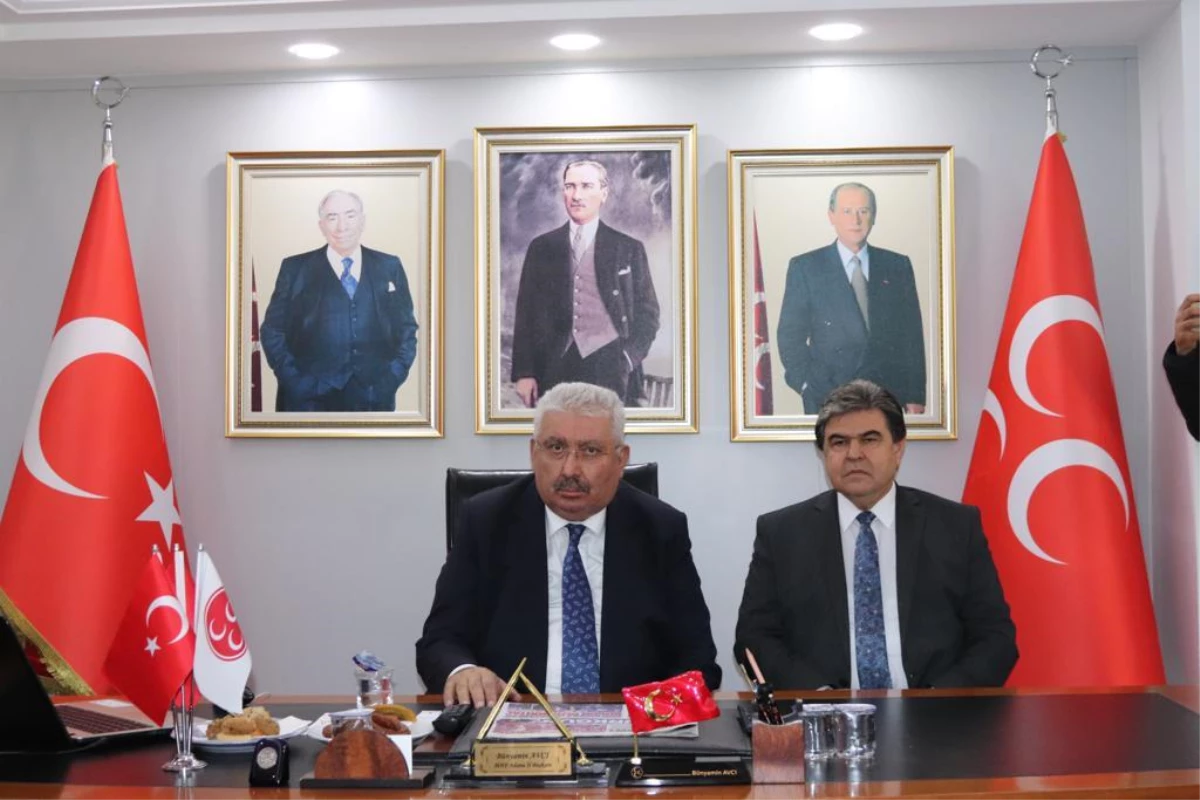MHP Genel Başkan Yardımcısı Yalçın, Adana\'da konuştu Açıklaması
