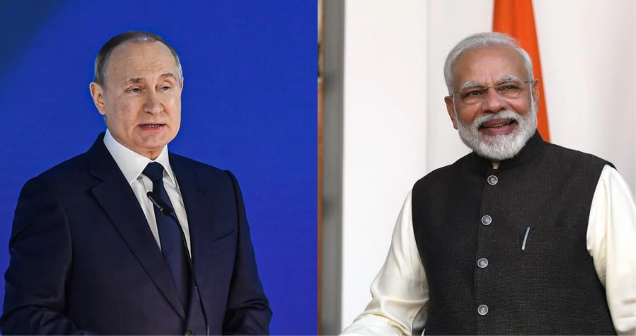 Putin ve Modi Telefon Görüşmesinde Rusya-Hindistan İşbirliğini Ele Aldı
