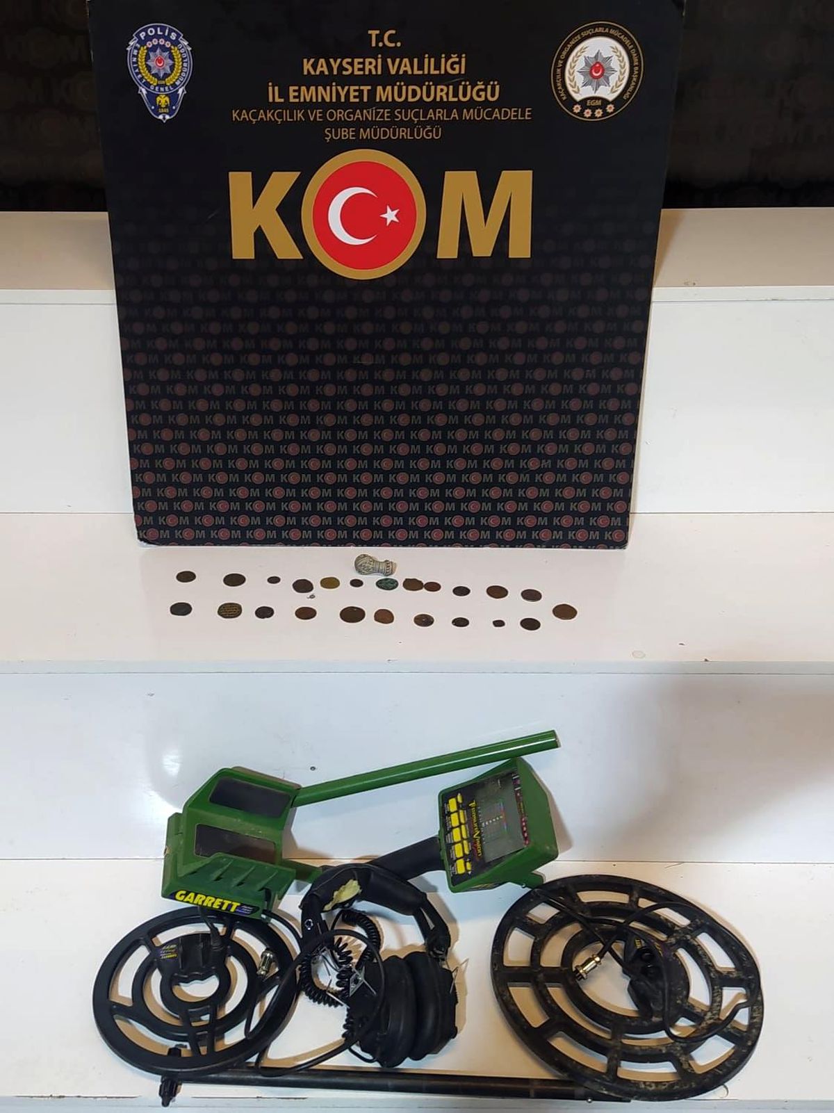 Tarihi eser kaçakçısı yakalandı