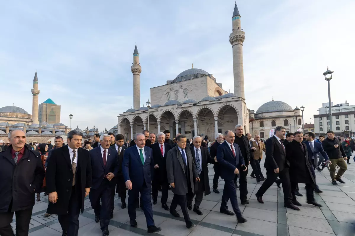 TBMM Başkanı Mustafa Şentop, Konya\'da ziyaretlerde bulundu