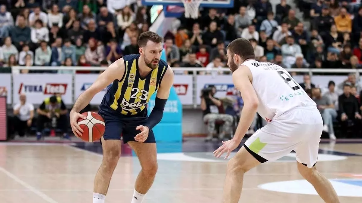 Basketbol Süper Ligi: Yukatel Merkezefendi Belediye Basket: 80 Fenerbahçe Beko: 77