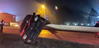 DÜZCE- İki ayrı trafik kazasında 5 kişi yaralandı