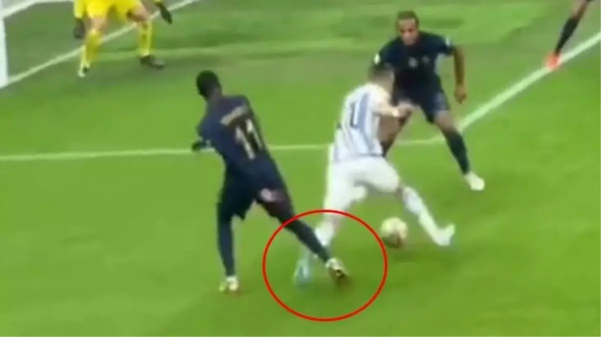 Fransızları çıldırtan penaltı kararı! Herkes bu pozisyonu konuşuyor