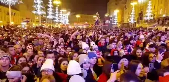 Hırvatistan Milli Takımı Zagreb'de coşkuyla karşılandı