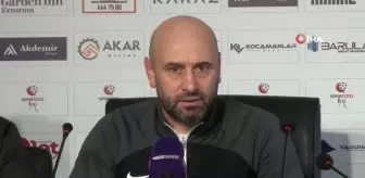 Muzaffer Bilazer: 'Oyuncularımı kutluyorum inanılmaz mücadele veriyorlar'