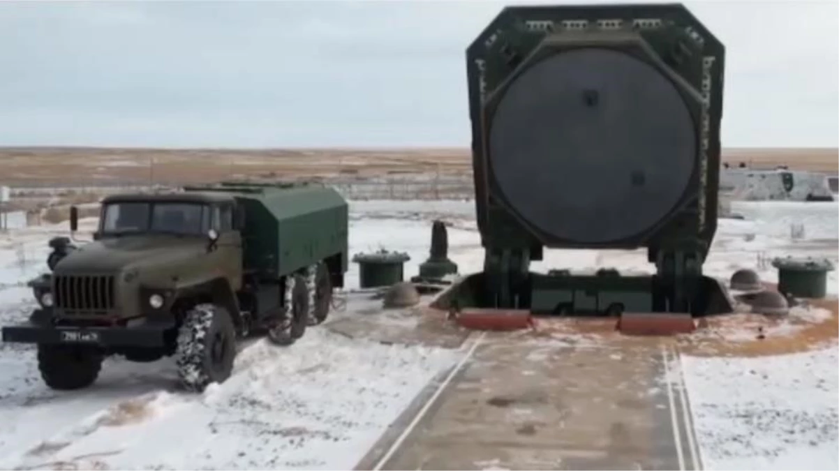Rusya\'dan tedirginlik yaratan video! Avangard füze sistemini muharebe görevine geçirdiler