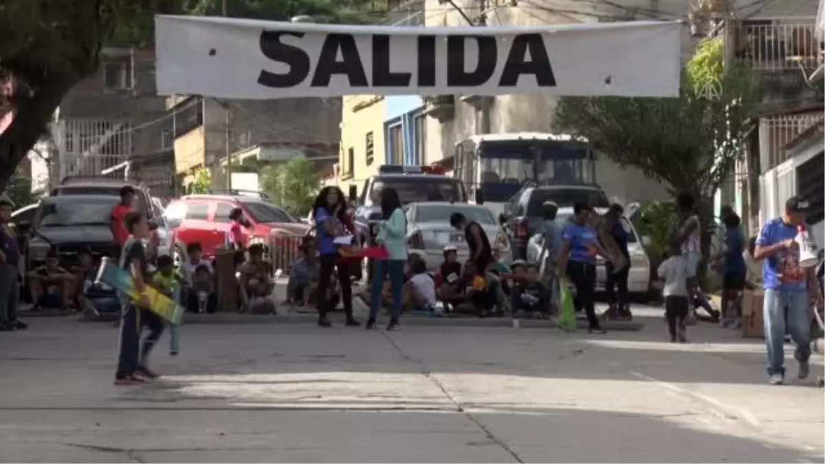 Venezuela'da 'carruchas' yarışları