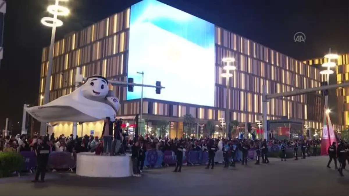 Arjantin Milli Takımı, Dünya Kupası'yla korteje katıldı