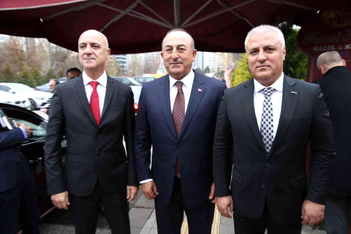 Çavuşoğlu, ALTSO yeni başkanı Eray Erdem ve beraberindeki heyeti kabul etti